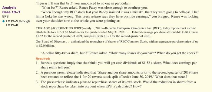 Please fully answer this case study by part. Answer the requirements separately.