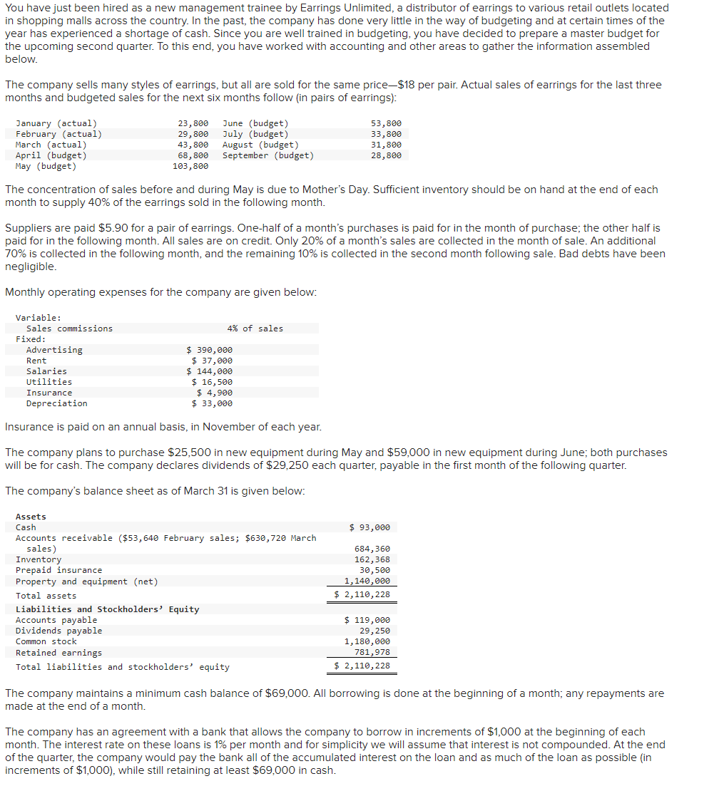 Type or paste question here You have just been hired as a