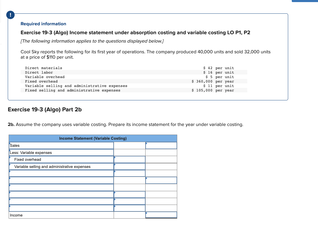 Hello can someone please help me with this one. Thanks! Required information