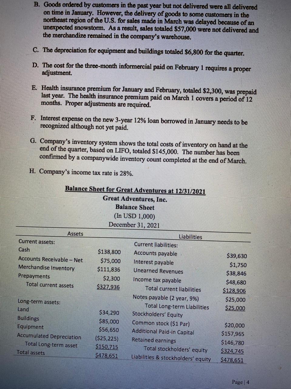 adjusting entries #2: Review journal entries and correct errors. Review adjusting entries