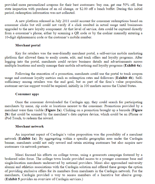 Cardagin charge? Comment on teh appropriateness of this monetization strategy The Pilot