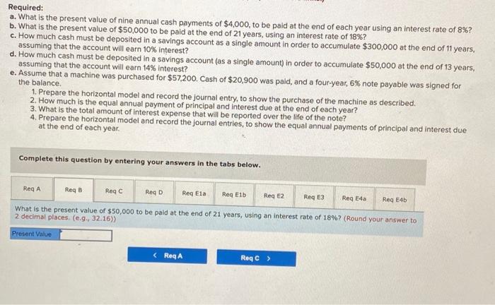 If possible, please answer letter A-E PLEASE!!! Thank you :((( Required: a.