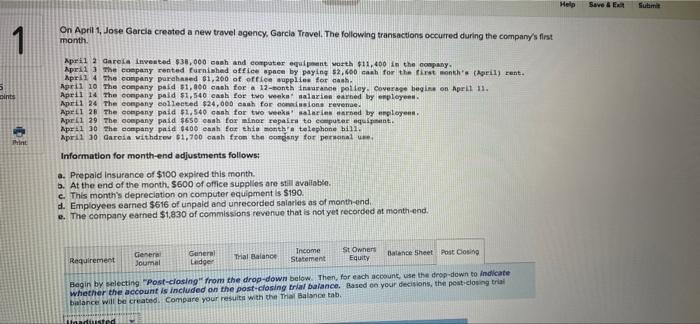 please help with the post closing Help Save & ER Submit 1