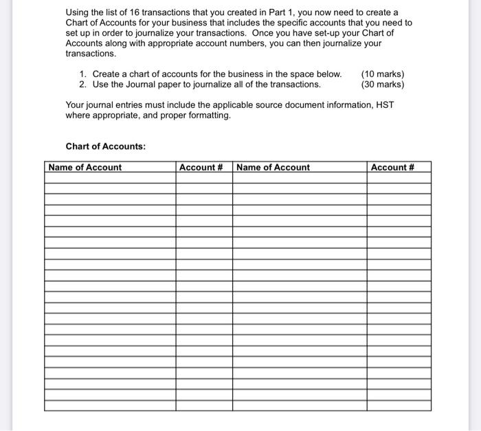  part 2 - journalizing this is part 1 that needs to