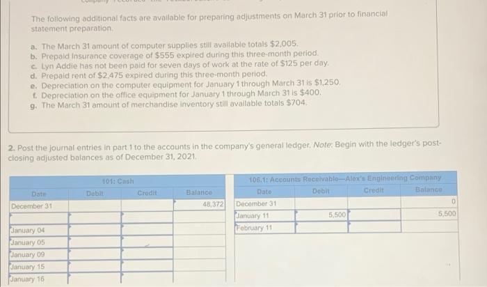 modified to set up separate accounts for each customer. The following chart