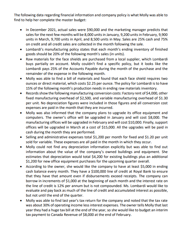 that includes a title page and an executive summary that includes a