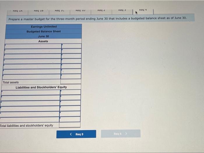 gather the information assembled below The company sells many styles of earrings,