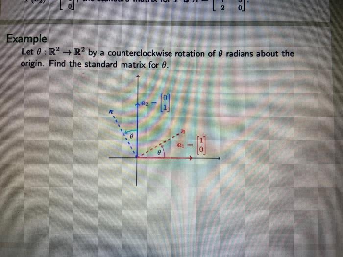  - 2 N- Example Let 8 : R2 R by a
