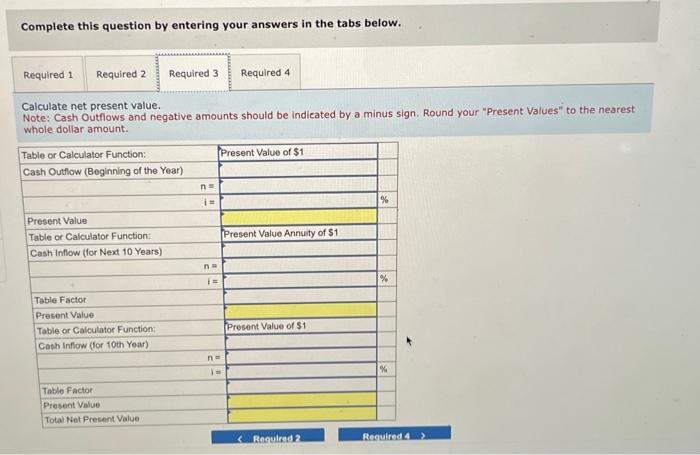 about the proposed investment follows: Assume straight line depreciation method is used.