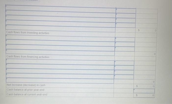 in exchange tor cash. b. The only changes affecting retained eamings are