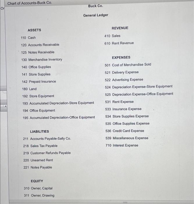 1, Sally Co. sold marchandise to Buck Ce on account, 29.800,215, n.