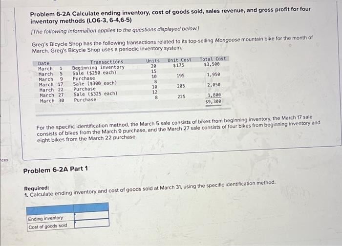 its top-selling Mongoose mountain bike for the month of March. Greg's Bicycle