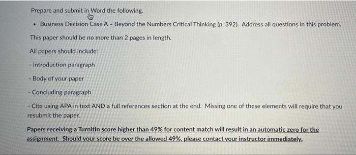 assignment and kindly write the new answer for this and make to