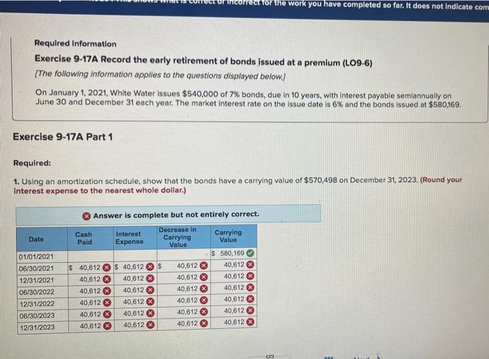 i need help solving please correct for the work you have completed