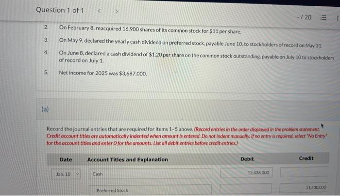 1,310,000 shares of $5 par common stock issued and outstanding. At December