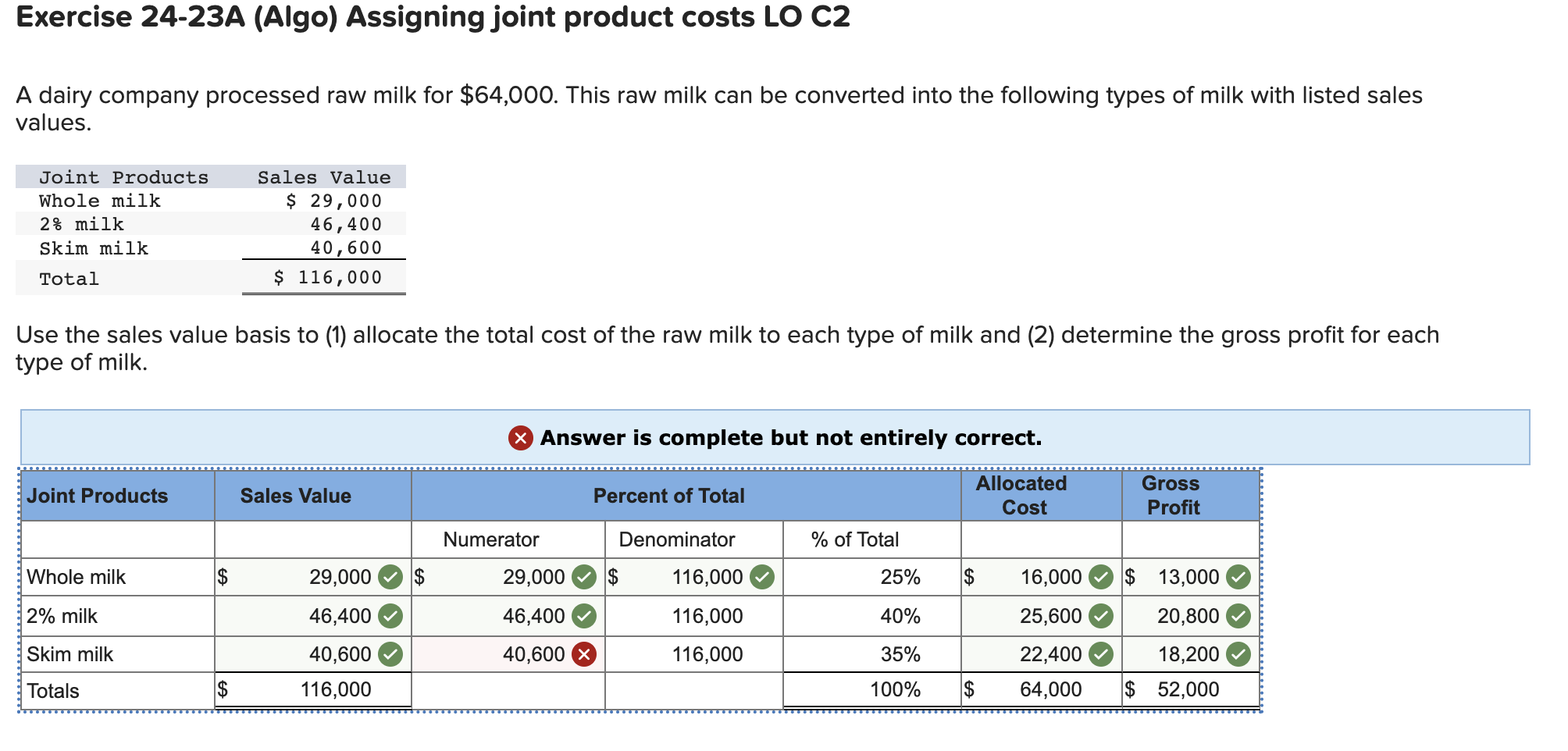 Provide the answer for the part that I got wrong and