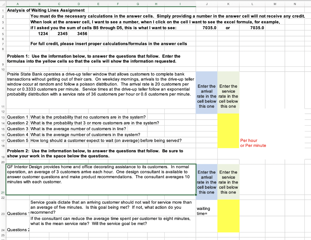  Please answer problems 1 and 2 When look at the answer