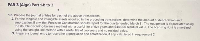 the tabs below. Prepare a journal entry to record he depreciation and