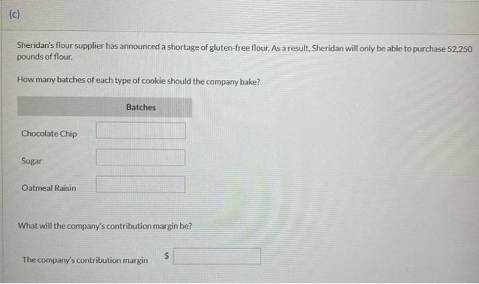company perfected new recipes that yield delicious gluten-free cookies. The costs of