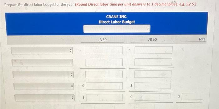 Direct materials per unit (pounds) Desired ending direct materials pounds Beginning direct