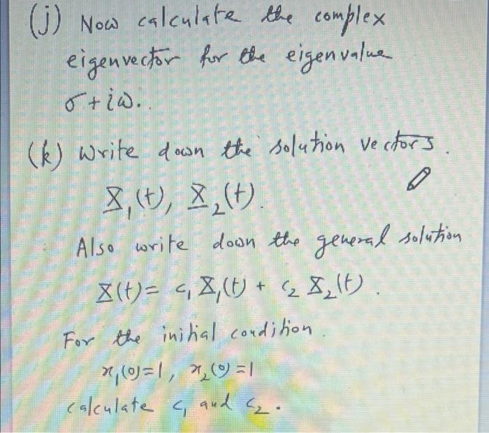 pendulum equation. The new equation is ** 2 x = x2 x