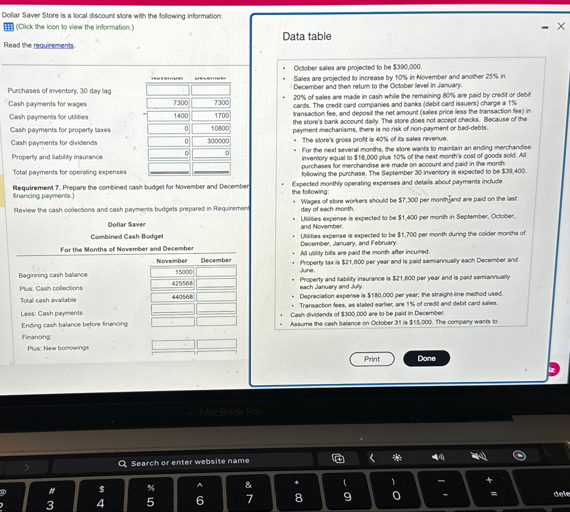  Dollar Saver Store is a local discount store with the following