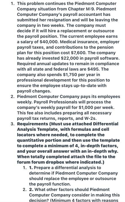 please answer for the blanks in the excel sheet 1. This problem
