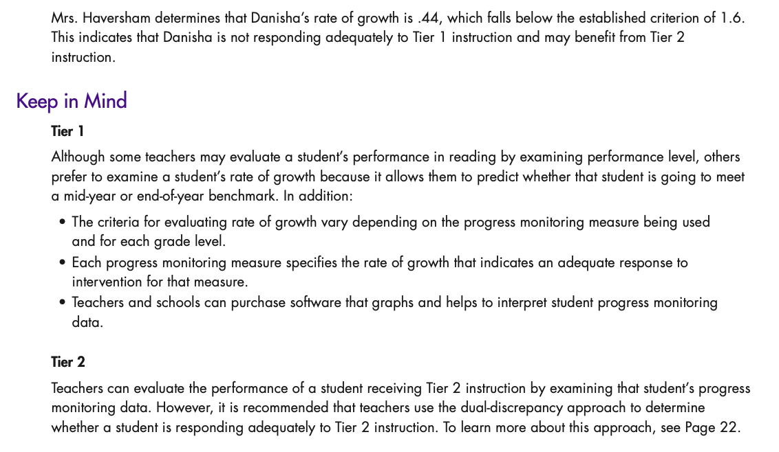 performance level - Making tier placement decisions Assignment 1. Review the Case