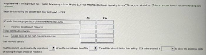 high-precision cutting tool. A6 is manufactured on a regular machine, but EX4