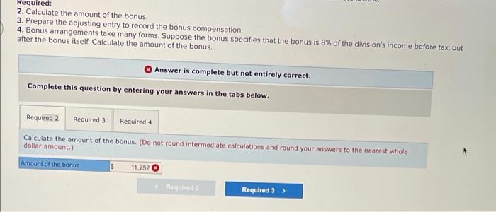 compensation; algebra (LO13-3) Sometimes compensation packages include bonuses designed to provide performance