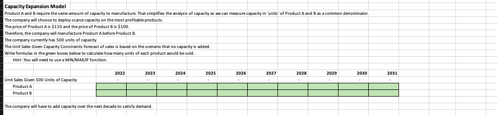 be the Excel formula? HELP! The above Cost of Plant Construction demonstrates