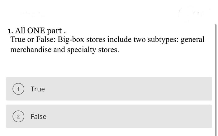 This is all one part/ one question/ all together. please answer fully