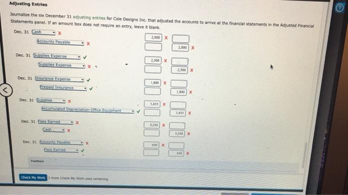 insurance Office equipment Total assets Liabilities Unearned fees Stockholders' Equity Common stock