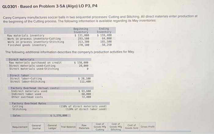 Please Help. This is all the same question Carey Company manufactures soccer