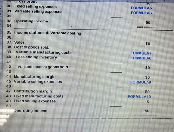 step, thank you! 9 |Sales in units 10 isales price per unit