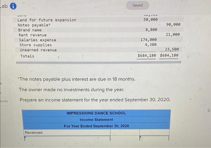 Print References Problem 4-11A Preparing financial statements L06 The adjusted trial balance
