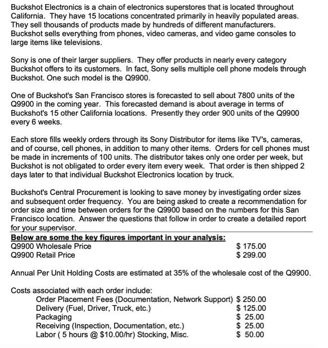  1. How many orders per year are being placed annually? (Q