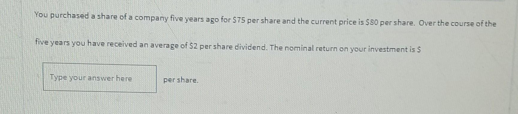  dont say that you are going to answer only one question