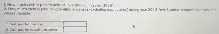 information applies to the questions displayed below. A comparative balance sheet and