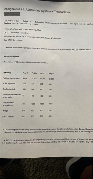 only need help with %complete method for question 1. Phase uplowi your