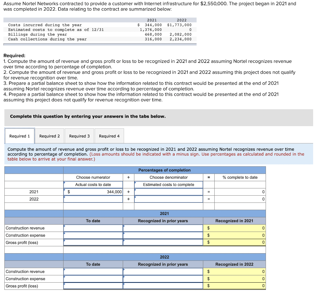 please show work / formulas on excel sheet for all parts