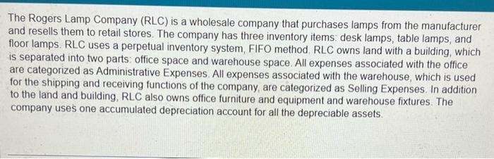 Supplies on hand office, $10; warehouse, $460 c. A physical inventory account