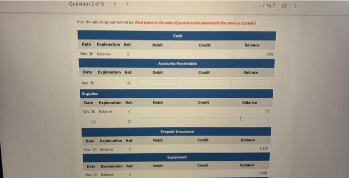 Natalie puts together the following additional information. 1. A count reveals that