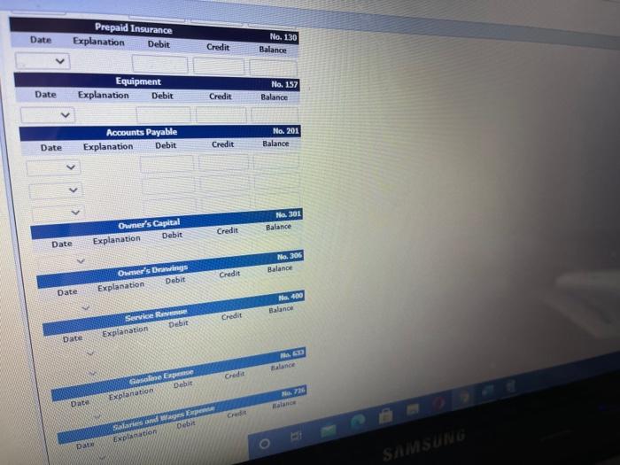 completed July 1 Sheridan invested $19.900 cash in the business. 1 Purchased