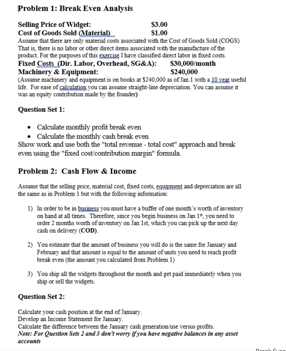 PLEASE ANSWER QUESTION SET #2! PLEASE ANSWER QUESTION SET #2! PLEASE ANSWER