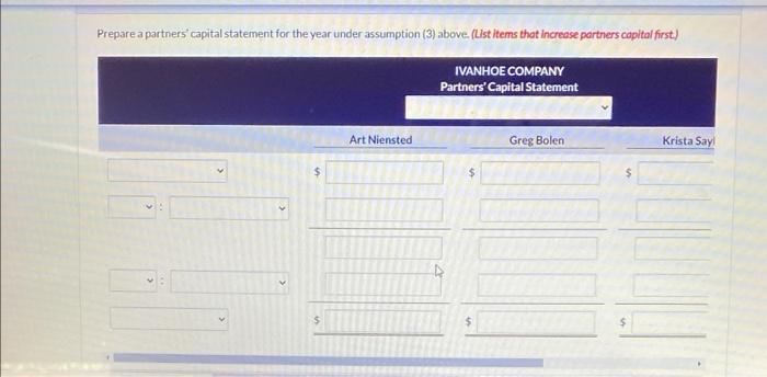 income for the year 2022 under each of the following independent assumptions.
