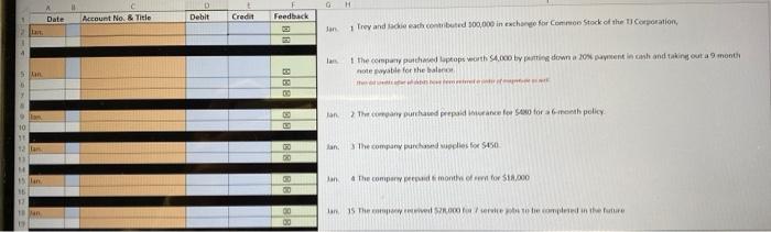 Please help!! note twpatte for the baloetu) lan. S the company purchant