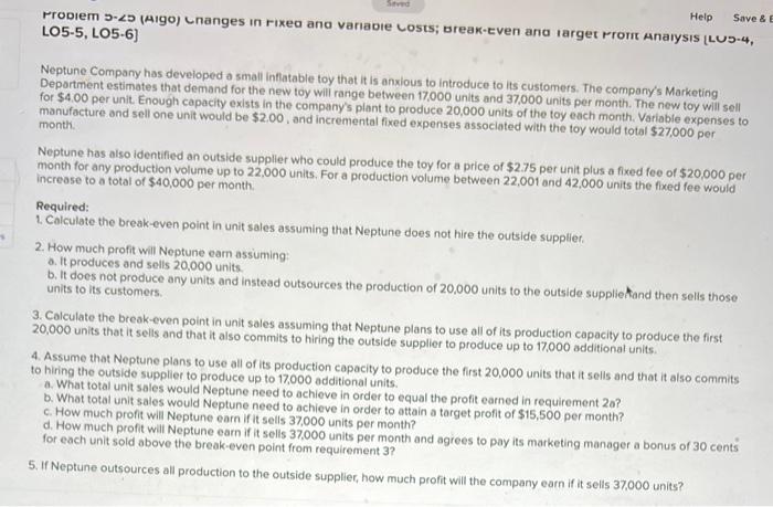 all One question Sted Help Save & E Propiem 5-25 (Aigo) Changes