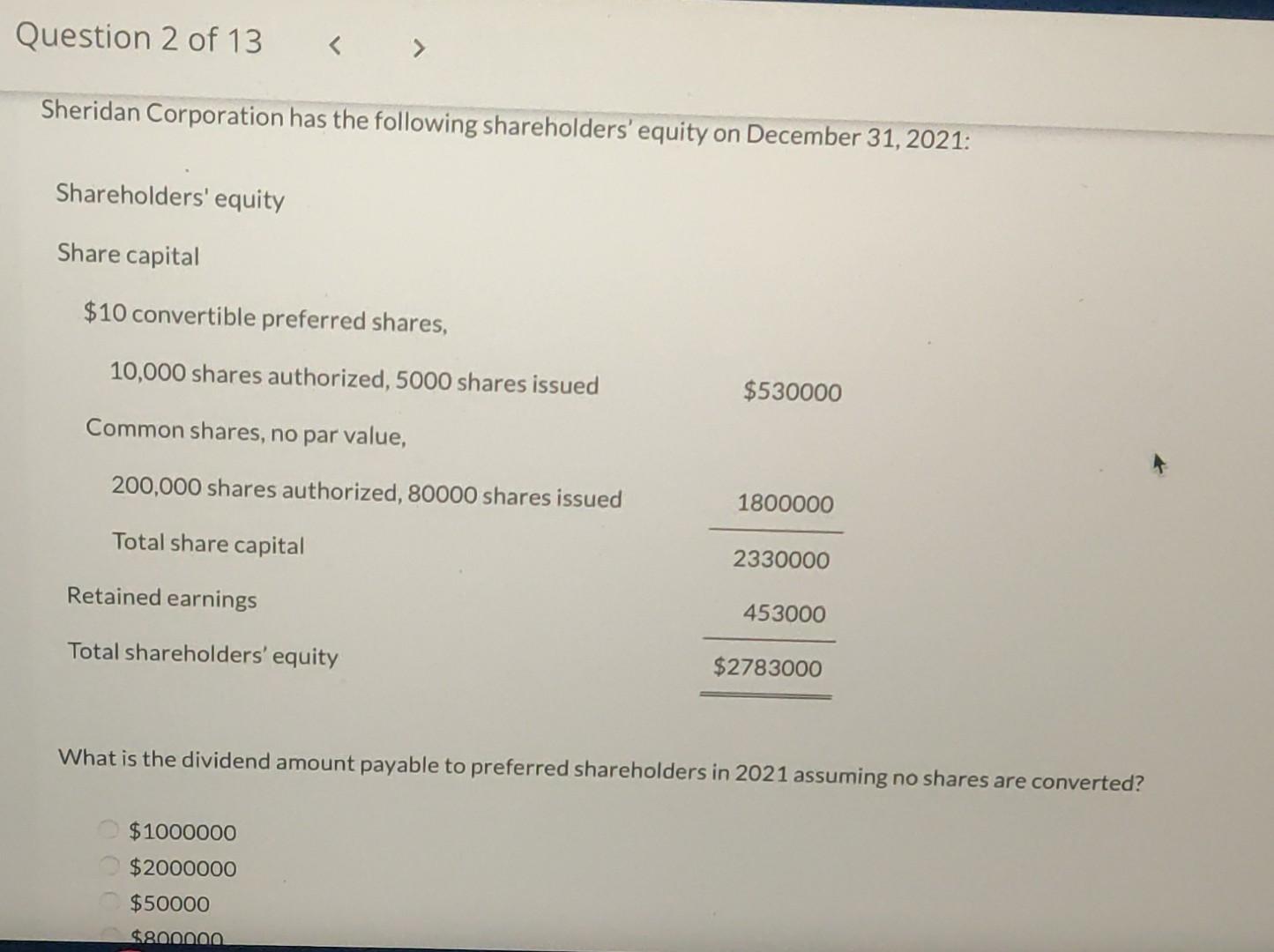 this is a question from a canadian college. please Make sure