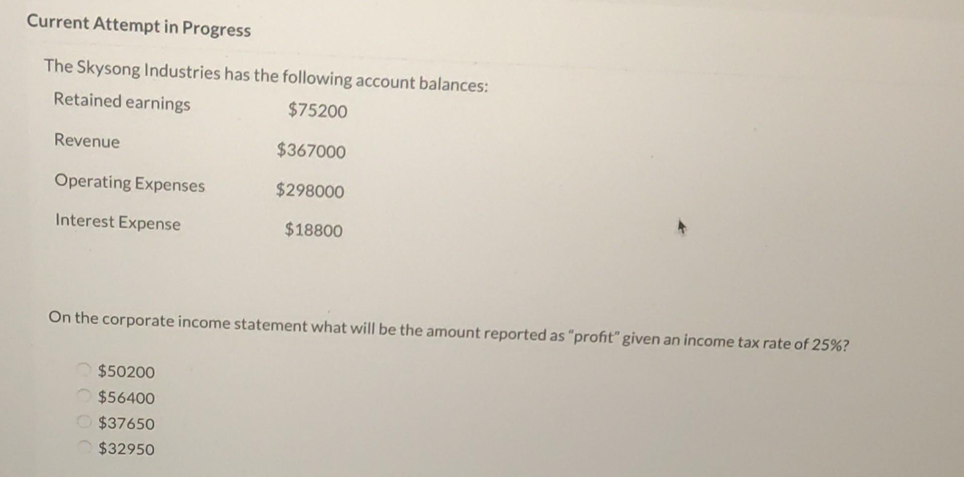 the ans is correct. thank you. Question 2 of 13 Sheridan Corporation